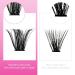 Fadlash 60D Cluster Eyelash Extensions - DIY 0.07 C Curl 12-18mm 200PCS for Home Use - Buy Online on GoSupps.com