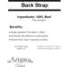 Premium Back Strap Dog Treats - 210g - Buy Online on GoSupps.com