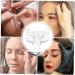 BIUDECO 10pcs Eyebrow Design Ruler Brow Ruler Sticker Eyebrow Tracer Measuring Ruler White Cosmetic Plastic - Buy Online on GoSupps.com