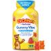 L il Critters Gummy Vites No Sugar Added Daily Gummy Multivitamin for Ages 2+ Toddlers & Kids, Vitamin C, D3 for Immune, Strawberry and Orange Flavors, 100 Gummies