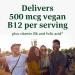 MegaFood Vegan B12 - 30 Tablets | Essential Vegan Vitamin Supplement - Buy Online on GoSupps.com