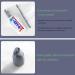Food-Grade Silicone Toothpaste Squeezer - Unique Elephant Design for Your Bathroom (Gray & Blue - Buy Online on GoSupps.com