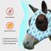 Harrison Howard Fly Mask for Horses - XL Extra-Full Comfortable & UV Protection Light Blue (Nature Aztec) - Best ECommerce Shipping Worldwide - Buy Online on GoSupps.com