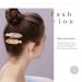 Cptots 12PCS No Bend Hair Clips - Creaseless Hair Clips for Makeup Applications and Styling - Acrylic Resin Flat Hair Barrettes for Women - Buy Online on GoSupps.com