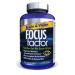 Focus Factor Brain and Vision Supplement, 120 Count - Eye Vitamin, Mineral Supplement & Complete Multivitamin for Adults w/ Lutein and Zeaxanthin  Brain Supplement for Focus, Concentration, Memory 120 Count (Pack of 1)