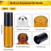 Benecreat 30 Pack 5ml Essential Oil Roller Bottles - Amber Brown Glass with Stainless Steel Roller Balls for Aromatherapy & DIY Blends - Buy Online on GoSupps.com