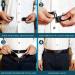 Adjustable Shirt Stays for Men - Comfortable Elastic Shirt Lock Straps & Clips - Practical Black Shirt Stand - Buy Online on GoSupps.com