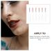 Buy 6pcs Silicone Lip Brush Set - Lipstick & Eyeshadow Applicators for Perfect Makeup | International Shipping - Buy Online on GoSupps.com
