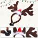 Naler Christmas Reindeer Headwear for Dogs & Cats | Adjustable Moose Costume | Holiday Pet Outfit 4313 Red - Buy Online on GoSupps.com