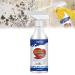 Jue-Fish Mould Spray Jue Fish Mildew Removal Spray Powerful Mould Remover Spray Quickly Mold Removal Spray Mould And Mildew Removal Spray Suitable For Walls Tiles Kitchens Bathrooms (1PC)