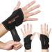 Copper Joe Carpal Tunnel Wrist Brace for Day and Night Support - Compression Wrist Sleeve For Arthritis  Tendonitis  RSI and Sprain  - Adjustable Wrist Splint fit For Men and Women (Right Hand S/M) Rigth Hand Small/Mediu...