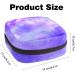 MUOOUM Purple Galaxy Sanitary Napkin Storage Bag - Portable Menstrual Cup Pouch for Women and Teen Girls - Buy Online on GoSupps.com