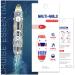 Nautical Themed Cruise Nail Strips - Fun Fingernail Polish Decorations - Buy Online on GoSupps.com