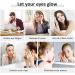 Eye Massager with Warmth - 5 Modes for Migraine Relief Air Pressure Hot Compress & Vibration | Foldable Eye Relaxation Device - Buy Online on GoSupps.com