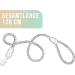 Ne & No Touting Training Leash for Dogs | 1.2m Robust Braided Rope Leash | Sage Green Dog Leash with Hand Loop - Buy Online on GoSupps.com