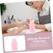 SKISUNO Nail Polish Remover Dispenser Push down Gel Nail Polish Nail Gel Polish Nail Polish Remover Dispenser Pump Mini Water Dispenser Travel Cotton Ball Plastic Bottle Pink 6x5x13cm Pink - Buy Online on GoSupps.com