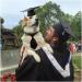 Pet Graduation Caps with Neck Tie Dog Tassel Cap Black Polyester Pet Cap for DIY Dogs Cats Holiday Costume Accessory - Buy Online on GoSupps.com
