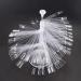 Vklopdsh Pro Spiral Fan Shape Display Stand Holder for 120pc Nail Art Polish Board Tips Stick - Buy Online on GoSupps.com