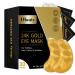 24K Gold Eye Mask -30 Pairs- Puffy Eyes and Dark Circles Treatments Relieve Pressure and Reduce Wrinkles Under Eye Mask Patches Skincare Eye Gel Pads for Women Men