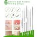 15 PCS Blackhead Remover Pimple Popper Tool Kit with Metal Case - Acne Comedone Whitehead Extractor for Blemish Free Skin - Buy Online on GoSupps.com