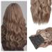 Aomig Clip In Hair Extensions - 4PC Synthetic Curly & Wavy Extensions for Women (Brown) | Natural & Easy to Use - Buy Online on GoSupps.com