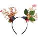 Lurrose Christmas Reindeer Antlers Headbands Branch Antler Headband Xmas Party Hair Accessories for Photo Prop - Buy Online on GoSupps.com