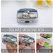 White Horse Running on the Sea Print Pill Box | 2 Compartment Decorative Metal Organizer for Travel | Portable Medicine Case for Pocket or Purse - Buy Online on GoSupps.com