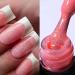 Pink Nail Polish Pink Nail Varnish No Need Baking Long Lasting Glossy Quick Drying Nail Polish for Nail Art DIY Manicure Home Use - Buy Online on GoSupps.com