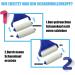 EASACE Mini Lotion Applicator Lotion Brush Cosmetics Applicator Body Care skin Care tool with 3 replacement heads Easy to Carry (blue) - Buy Online on GoSupps.com