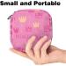 Portable Women's Binding Storage Bags | Menstrual Cup & Pad Pockets for Teens | Pink Tampon Bags - Buy Online on GoSupps.com