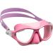 Cressi Kids Comfortable Silicone Mask with Adjustable Strap, for Snorkeling and Pool - for Children 5 to 10 years old - Moon: made in Italy Pink/Lilac
