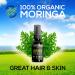 Organic Moringa Seed Oil - Natural Hair Conditioner & Nail Strengthener | 100% Pure & Raw | 2 oz Spray Bottle - Buy Online on GoSupps.com