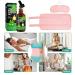 Organic Castor Oil Pack Wrap for Waist & Thyroid - Reusable Kit with Bio-Rigid Oil 30ml (2 Pack) | Premium Cotton Flannel - Buy Online on GoSupps.com