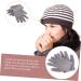 FOMIYES 1 Pair Pink Gloves Overnight Spa Gloves Moisturizing Gloves Overnight Moisturizing Gloves for Women Gel Hand Lotion 21x14cm Grey - Buy Online on GoSupps.com