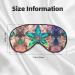 Star Print Double-Sided Eye Mask | Soft Light Blocking for Better Sleep Quality - Shop Now - Buy Online on GoSupps.com