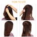 Volume Hair Base Inserts - 6-Piece Bump-It Pads for Fluffy Invisible DIY Hairstyles | Hair Styling Accessories - Buy Online on GoSupps.com