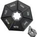 Buy Wllhyf 7-Day Portable Pill Organizer Bag - Travel-Friendly Daily Medicine Planner & Vitamin Holder (Black) - Buy Online on GoSupps.com