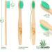 EcoShoots Kids Bamboo Toothbrushes with Super Soft Bristles | Pack of 5 Kids Toothbrushes | Eco-Friendly Natural Wooden Childrens Toothbrush | Organic Biodegradable Handle | BPA Free Kids Toothbrush Kids 5 Pack - Buy Online on GoSupps.com