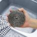 Dispensing Dish Brush Stainless Steel Wire Metal Pot Scrubber For Kitchen Clean 4Pcs (Clear One Size) Clear One Size - Buy Online on GoSupps.com