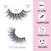 Buy Wispy Mink Cat Eye Lashes - 21mm Natural Fluffy Strip Lashes (9 Pairs) | Josiezoey Pesta as Postizas Naturales for a Fairy Look - Buy Online on GoSupps.com