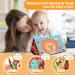 Oukzon Baby Toys 0-6 Months Tummy Time Mirror Infant Newborn Toys with Montessori Sensory Crinkle Black & White Book and Teethers 0-3-6-12 Months Boys Girls Baby Gift - Buy Online on GoSupps.com