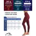 Merino Wool Base Layer Women Pants + Wool Socks Set | Thermal Underwear Leggings for Winter | Medium 165 Pink Heather - Buy Online on GoSupps.com