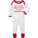 Manchester United Inspired Baby Sleepsuit | 6-9 Months | UK Designed & Printed | 100% Cotton - Buy Online on GoSupps.com