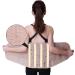 Samnuerly Beige Lumbar Belt - Sexy Slimming Waist Trainer & Back Support | Fitness Corset Body Shaper (Size L) - Buy Online on GoSupps.com