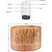 500ml Premium Essential Oil Diffuser | Aromatherapy Humidifier with Timer | Auto-Off Safety Switch | 7 Colors Ultrasonic Cool Mist | Home Office Room Wood Grain - Buy Online on GoSupps.com