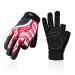 VGO ... 1 pair of breathable gloves for adults/junior/children for sailing boating rowing and kayaking (SL0058) Kid XL (7-8Y/O) red
