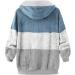 Hanxiulin Oversized Plush Jacket for Women - Warm Windproof Lightweight Fleece Coat - Premium Gray Outdoor Outerwear - Buy Online on GoSupps.com