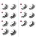 Buy Fluffy Mink Eyelashes - 7 Pairs Natural Wispy Lashes | Soft & Lightweight Fake Lashes for Stunning Looks - Buy Online on GoSupps.com