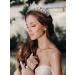 Sweetv Princess Tiara for Women - Silver Crystal Bridal Crown for Wedding, Quinceanera, Prom & Birthday Party - Buy Online on GoSupps.com
