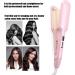 Ruiqas Deep Waver Curling Iron Anti- Scald Hair Crimper Fast Heating 2 Barrel Ionic Wavy Hair Curler with 17 Temp Settings for Waving Hair (Pink) - Buy Online on GoSupps.com